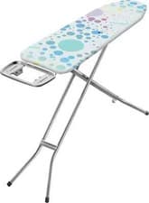 Image of New Vileda Neo Ironing Board with Hanger Hooks, Adjustable Height | 114cm x 33cm
