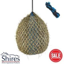Image of SHIRES DELUXE Haylage Net Extra Strong Small Mesh Holes 1.75" Small 32" ON SALE