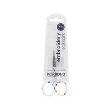 Image of KORBOND 4" Embroidery Scissors Colourful Dots Needlework Quilting Sewing 110368