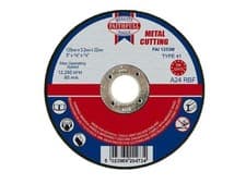 Image of Faithfull Metal Cut Off Disc 125 X 3.2 X 22.23Mm FAI1253M