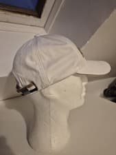 Image of Hugo Boss White Open Golf Baseball Cap Sun Hat ~ One Size ~ BNWT ~ Free Shipping