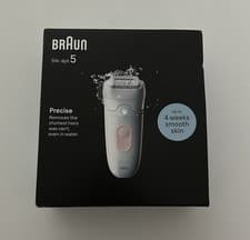 Image of Braun Silk-épil 5 Epilator Precise Wet Dry Hair Removal Womens Smooth Skin