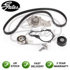 Image of Timing Cam Belt Kit + Water Pump Gates Fits Ford Citroen Peugeot #2