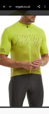 Image of Altura Airstream Mens Short Sleeve Cycle Jersey UK Size Medium- Lime New