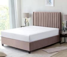 Image of Extra Deep Flannelette Fitted Sheets Warm Soft 100% Brushed Cotton Bed Sheets