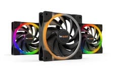 Image of Be Quiet! Light Wings Black 120mm PWM ARGB high-speed Low Noise Fan (3-Pack)
