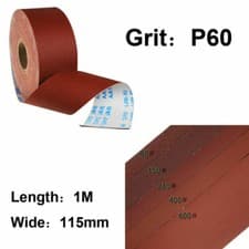 Image of 60-1000Grit Emery Cloth Sandpaper Roll Polishing Aluminum Oxide Abrasive Paper