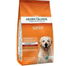 Image of Arden Grange Senior Fresh Chicken & Rice Dry Dog Food 12kg CHEAPEST ON EBAY