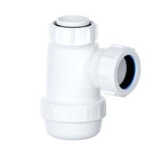 Image of Viva Bottle Trap Telescopic Shallow Bathroom Basin Kitchen Sink Waste 32mm 40mm