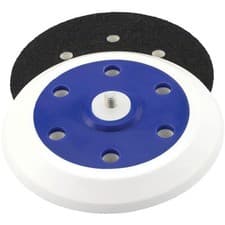 Image of Flexipads World Class 32320 Dual Action Sander Pad 150mm GRIP 6 Holes 5/16 UNF