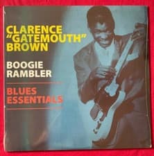 Image of Clarence "Gatemouth" Brown – Boogie Rambler - Blues Essentials - Vinyl, LP New