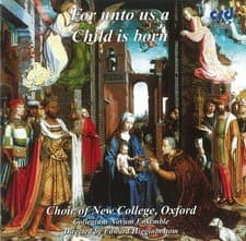 Image of Edward Higginbottom : For Unto Us a Child Is Born CD (2018) ***NEW***