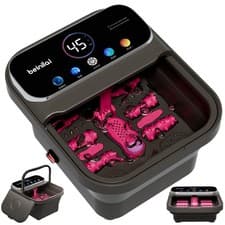 Image of Collapsible Foot Spa Bath Digital Display Temperature Control – RRP £60