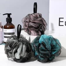 Image of 3PCS Large Bath Shower Loofah Sponge Random Colour