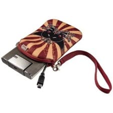Image of Hama HDD Case 2.5" Hard Drive Flying Skull Cover