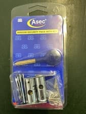 Image of Asec AS5039 2 Window Security Bolts And Key