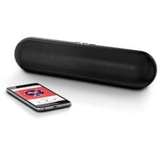 Image of Akai Wireless Speaker Portable XL Capsule Bluetooth Audio Jack Black A58037