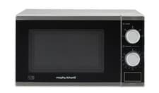 Image of Morphy Richards 20L 800W Solo Standard Microwave - Silver791/1484