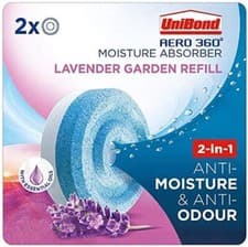 Image of UniBond 2 or 4 x 450g Refill Tabs Aero 360 Moisture Absorber Dehumidifier System