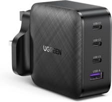 Image of UGREEN 65W USB C Charger Plug 4-Port GaN Type C Fast Charging Wall Power Adapter