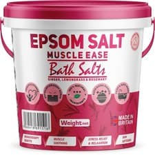 Image of Scented Bath Epsom Salts Muscle Ease Salt Bucket Foot Soak Magnesium Sulphate