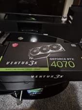 Image of MSI GeForce RTX 4070 VENTUS 3X  12G OC Graphics Card - RTX 4070 GPU, 12GB GDDR