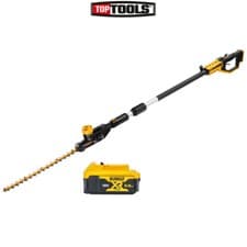 Image of DeWalt DCMPH566 18V XR Pole Hedge Trimmer 3.35m With 1 x 5.0Ah Battery