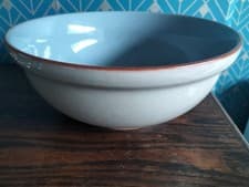 Image of Denby Heritage Pavilion Mixing Serving Pasta Bowl Stoneware 29cm Wide