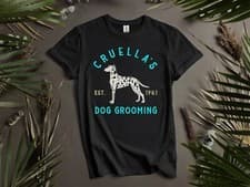 Image of Disney 101 Dalmatians Cruella's Dog T-shirt T shirt Men Women Unisex Tshirt K118