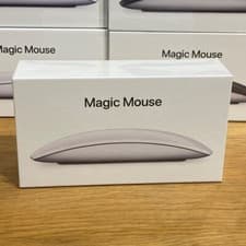 Image of Apple Magic Mouse Lightning White Black MultiTouch Surface Model Original
