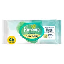 Image of 6x Pampers Harmonie New Baby Wipes 46s