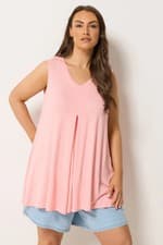 Image of Yours Clothing Womens Plus Size Vest Top