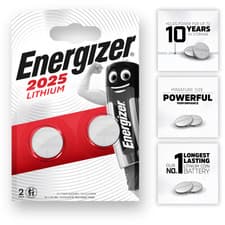 Image of 2025 CR2025 ENERGIZER Batteries DL2025 3V Lithium Coin Cell *EXPIRY 10/2035*