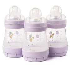 Image of MAM Easy Start Anti-Colic Bottle Lilac 160ml 3Pk