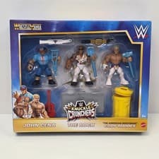 Image of WWE Knuckle Crunchers Wrestlemania 3 Action Figures Pack New