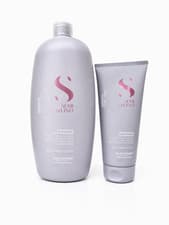 Image of Alfaparf Semi Di Lino Smooth Smoothing Shampoo and Conditioner 200ml