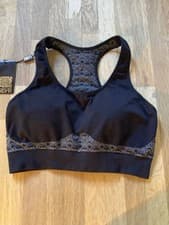 Image of BIBA sports bra medium- Black- New