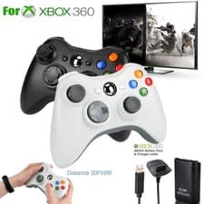 Image of Wireless Controller For Microsoft Xbox 360 & PC WIN 10 11 Game Gamepad Joystick
