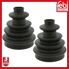 Image of CV Joint Boot Gaiter x 2 Febi 03288 For Opel Tigra Vectra Vita Zafira 0374018