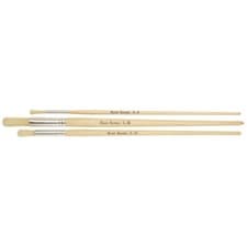 Image of Major Brushes Hog Bristle Paint Brush, Long Handle (Pack of 30)
