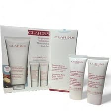 Image of Clarins Moisturizing Body Set | Hydrating Skincare Gift Set for Soft, Smooth Ski
