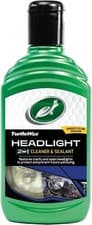 Image of Turtle Wax 53146 Headlight Cleaner & Sealant Liquid Increases Brightness 300Ml