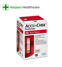 Image of 2 x Accu-Chek Performa Test Strips - 2 packs of 50 - NEW STOCK - Free P&P