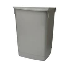 Image of Addis 60 Litre Flip Top Bin Base Metallic for use with Addis 60 Litre Flip