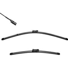 Image of Wiper Blade Front Fits Audi A1 Sportback Seat MII Toledo 4 Skoda - Valeo 574475