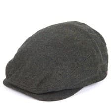 Image of Barbour Mens Barlow Flat Cap Olive