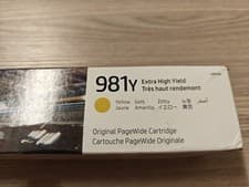 Image of HP 981Y PageWide Yellow Ink Cartridge