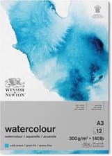 Image of Winsor & Newton Watercolour Pad - 140lb / 300gsm - Cold Pressed (NOT) - A3