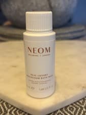 Image of NEOM Real Luxury Magnesium Bath Milk 50ml Lavender Jasmine Travel Size