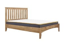 Image of Hampstead Wooden Bed Frame Oak | 4ft Small Double, 4ft6 Double, 5ft King Size